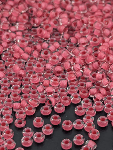 Opaque Terra-Intensive Magenta | Size 11 | 15g | Preciosa-Ornela Glass Seed Beads | Czech Seed Beads | Bead Weaving Embroidery Supply
