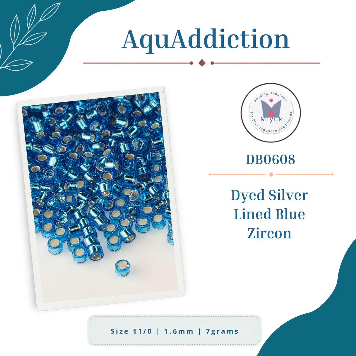 a collection of blue beads, specifically silver and blue beads, arranged in a visually appealing manner.
