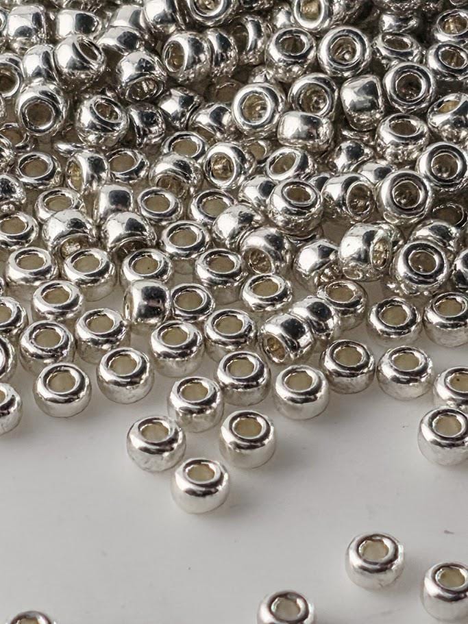 Silver Galvanized | Miyuki Rocaille | 11/0 | 15g pkg