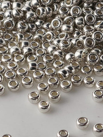 Silver Galvanized | Miyuki Rocaille | 11/0 | 15g pkg