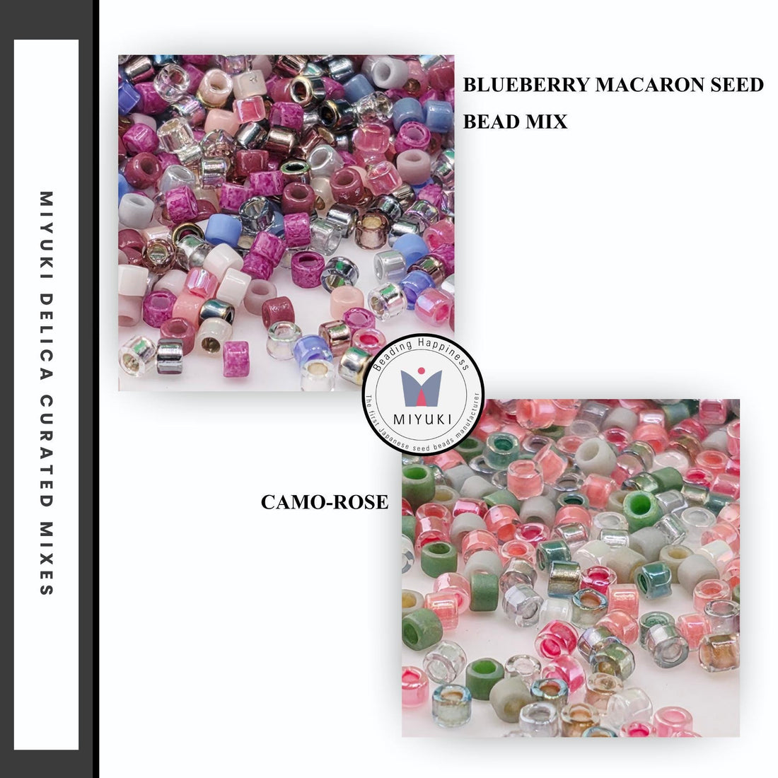 Miyuki Delica Beads, Multicolor Mix 11/0 | Peyote, Loom & Brick Stitch | 7g