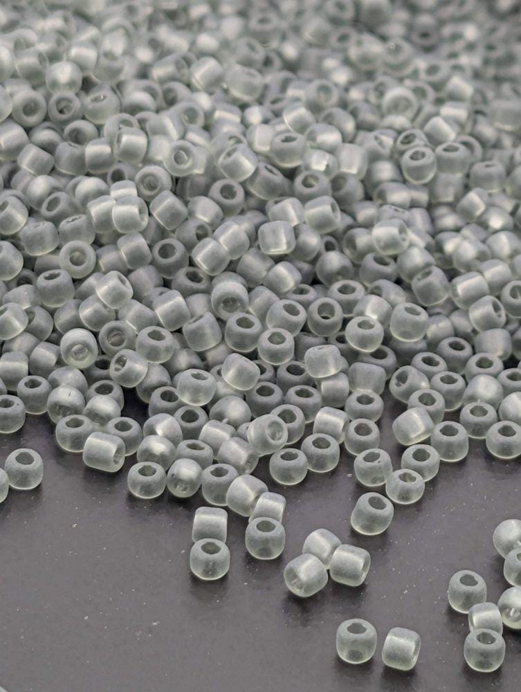 Matsuno Seed Bead Set, Translucent Matte DIY Jewelry Supply | 14 Colors | 8.5g