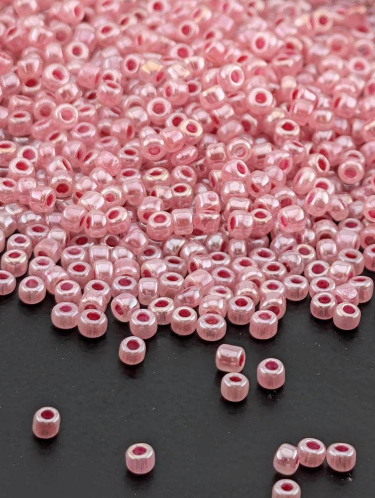 Matsuno Seed Bead Set, Pastel DIY Jewelry Supply | 10 Opaque Colors | 11/0 Size