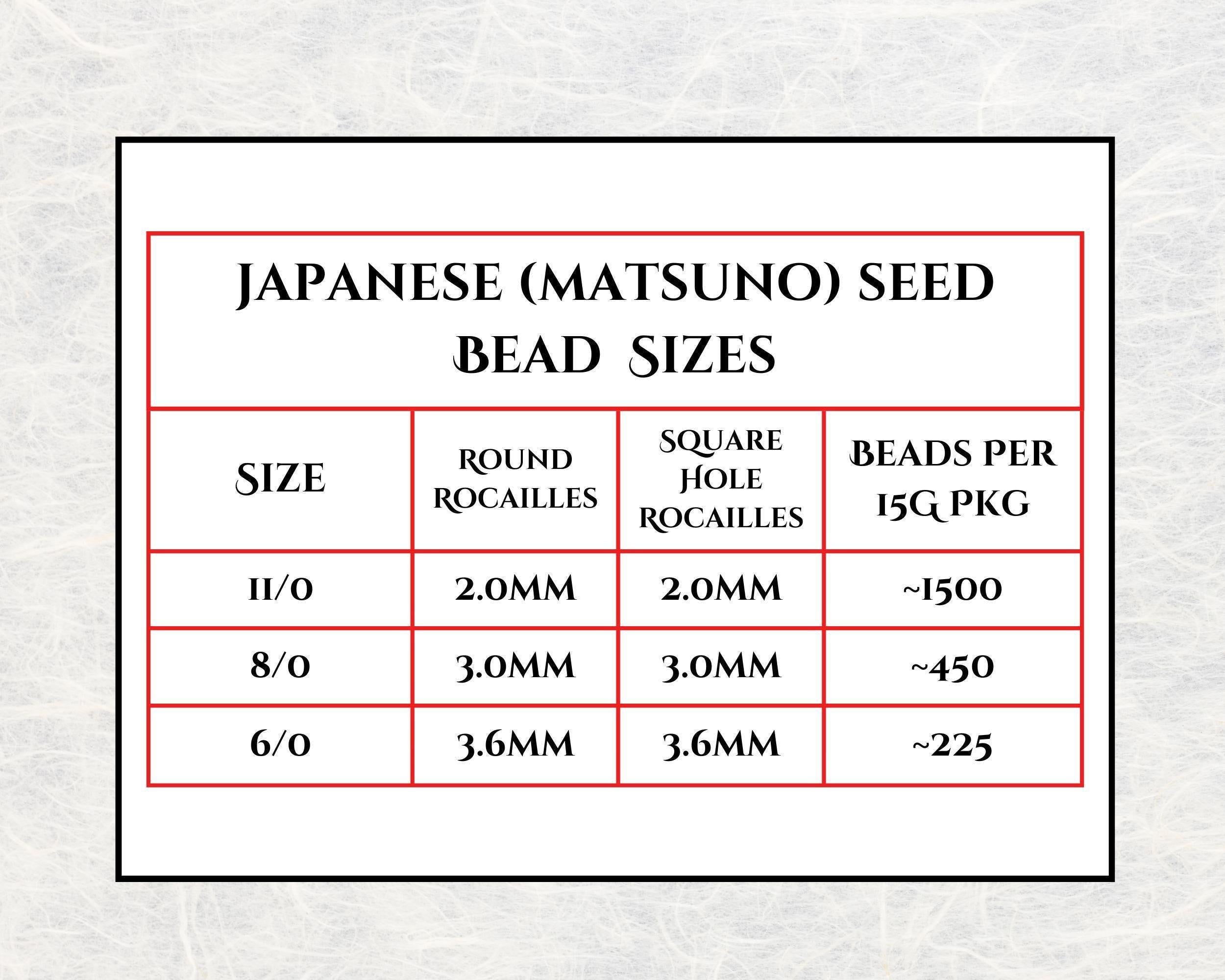 8320SB Translucent Inside Color Lime Green 8/0 Matsuno Seed Beads (15g, ~600 pcs)