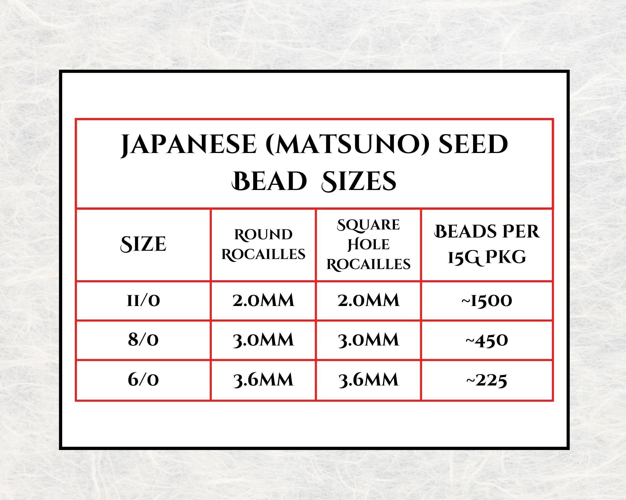 8336SB Transparent Dark Green Matte 8/0 Matsuno Seed Beads (15g, ~600 pcs)