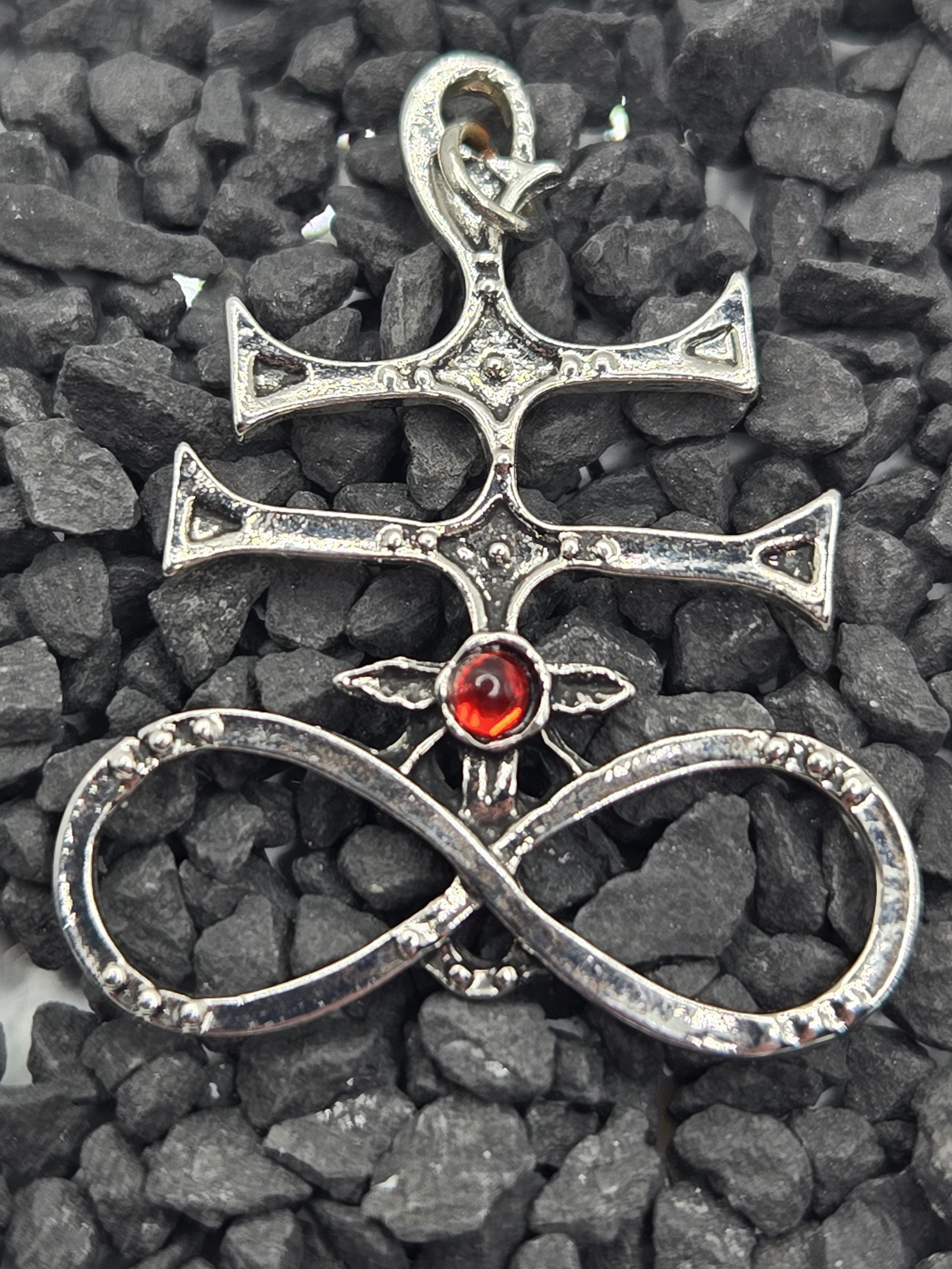 Gothic Silver Skeleton Pendant, Skull Charm (Bag or Car Accessory)