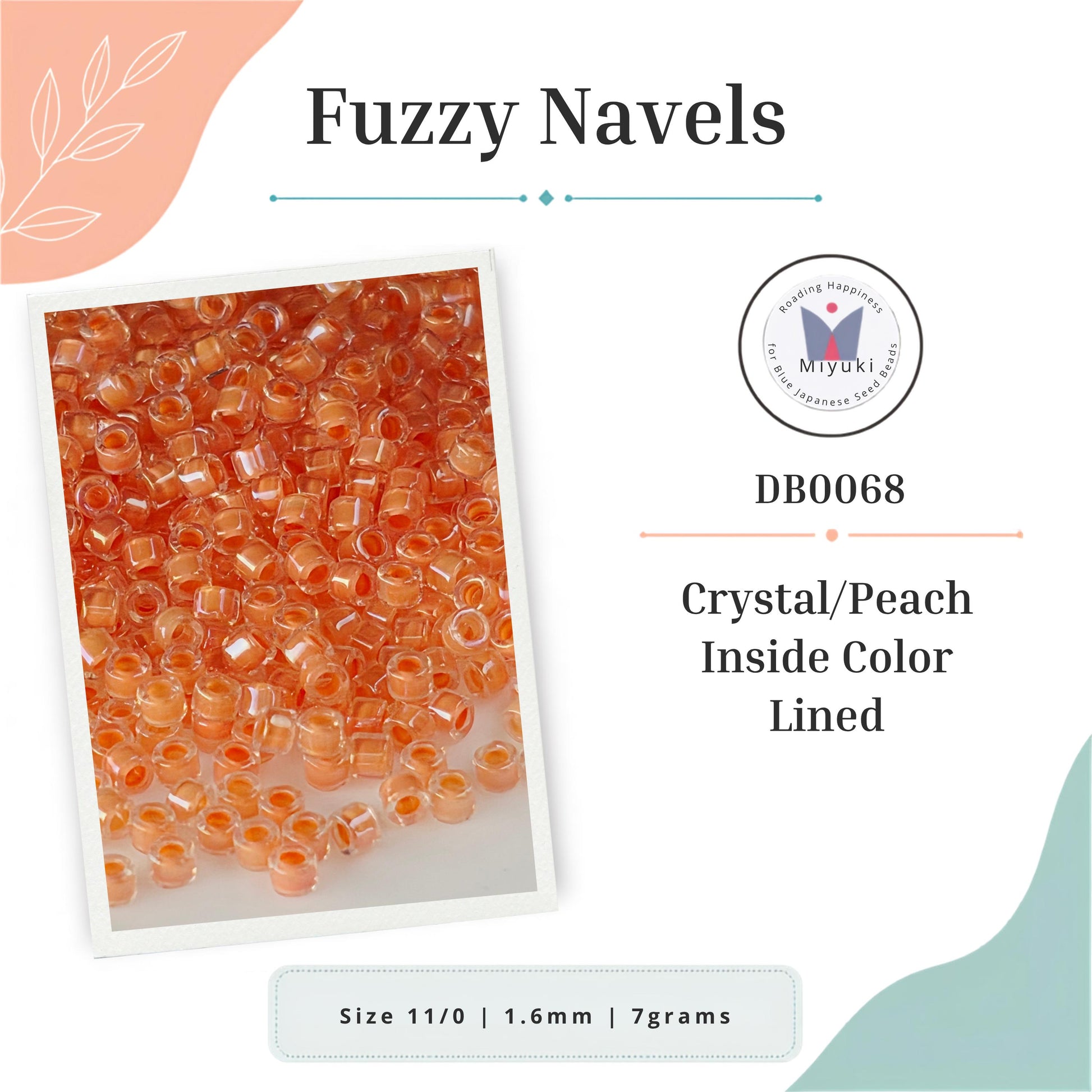 a collection of orange crystal/peach-colored beads, with a focus on the size and weight of the beads.