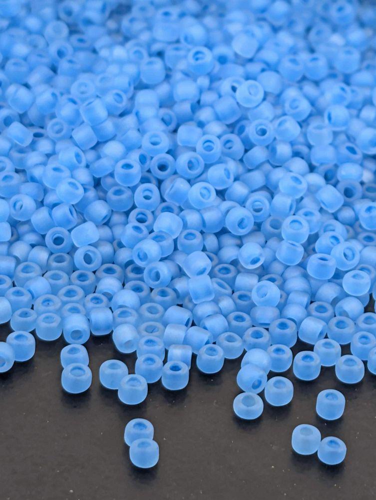 Matsuno Seed Bead Set, Translucent Matte DIY Jewelry Supply | 14 Colors | 8.5g