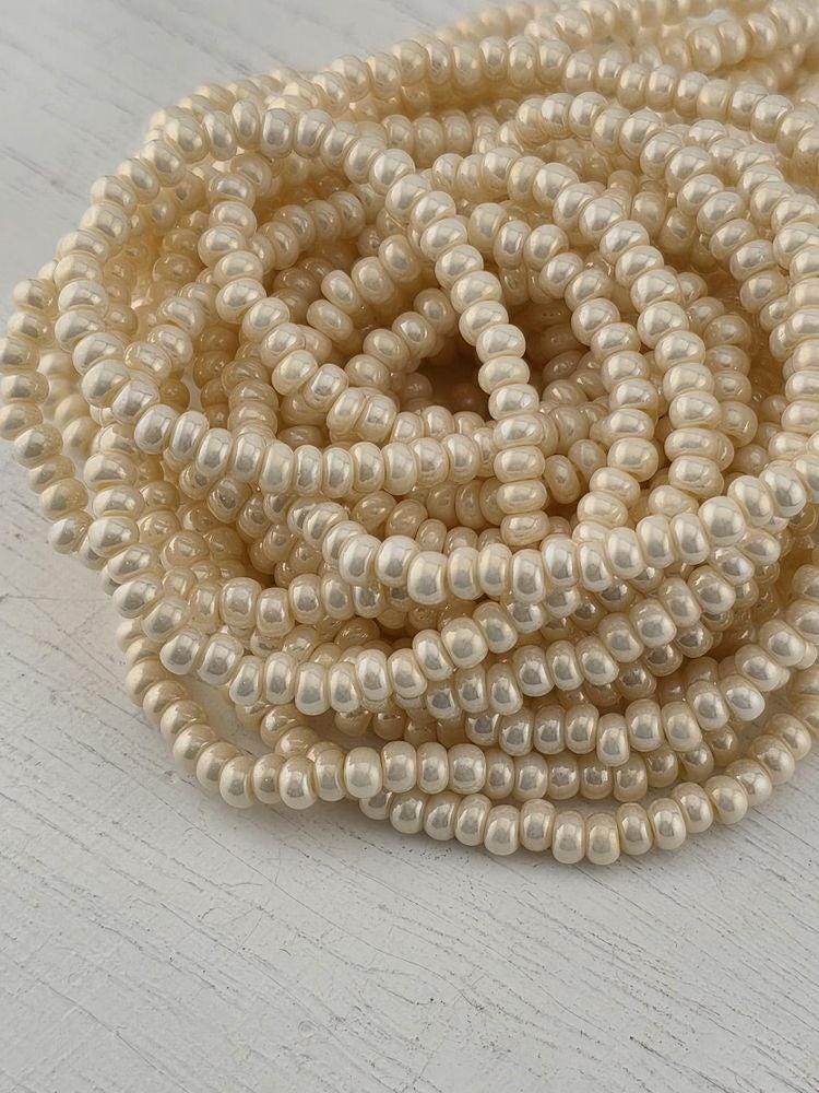Earth Tones Preciosa 8/0 Bead Set, Seed Bead Collection | DIY Jewelry Supply | Four Finishes