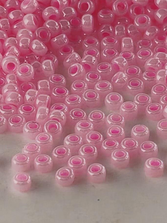 Miyuki Round Beads, Pink Ceylon | 11/0 | 20g Pack