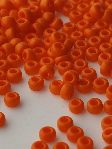 Dark Orange Opaque Rocaille | 8/0 | Miyuki - 15g pkg