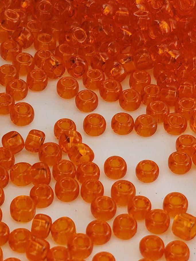 Orange Transparent Rocaille | 8/0 | Miyuki - 15g pkg