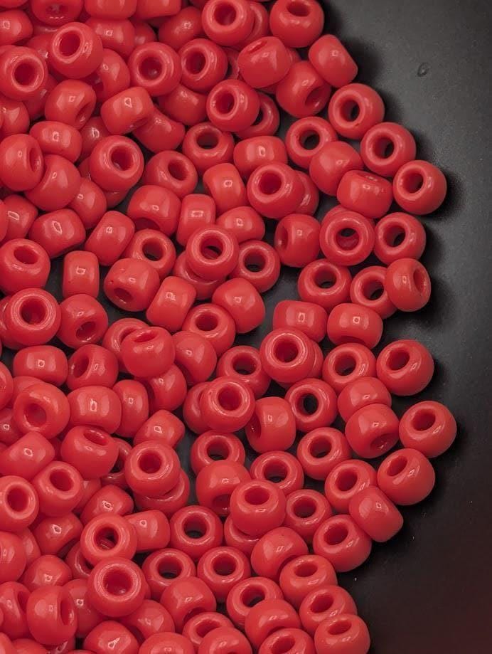 Miyuki Round Beads, Dark Red Opaque | 8/0 | 15g Pack