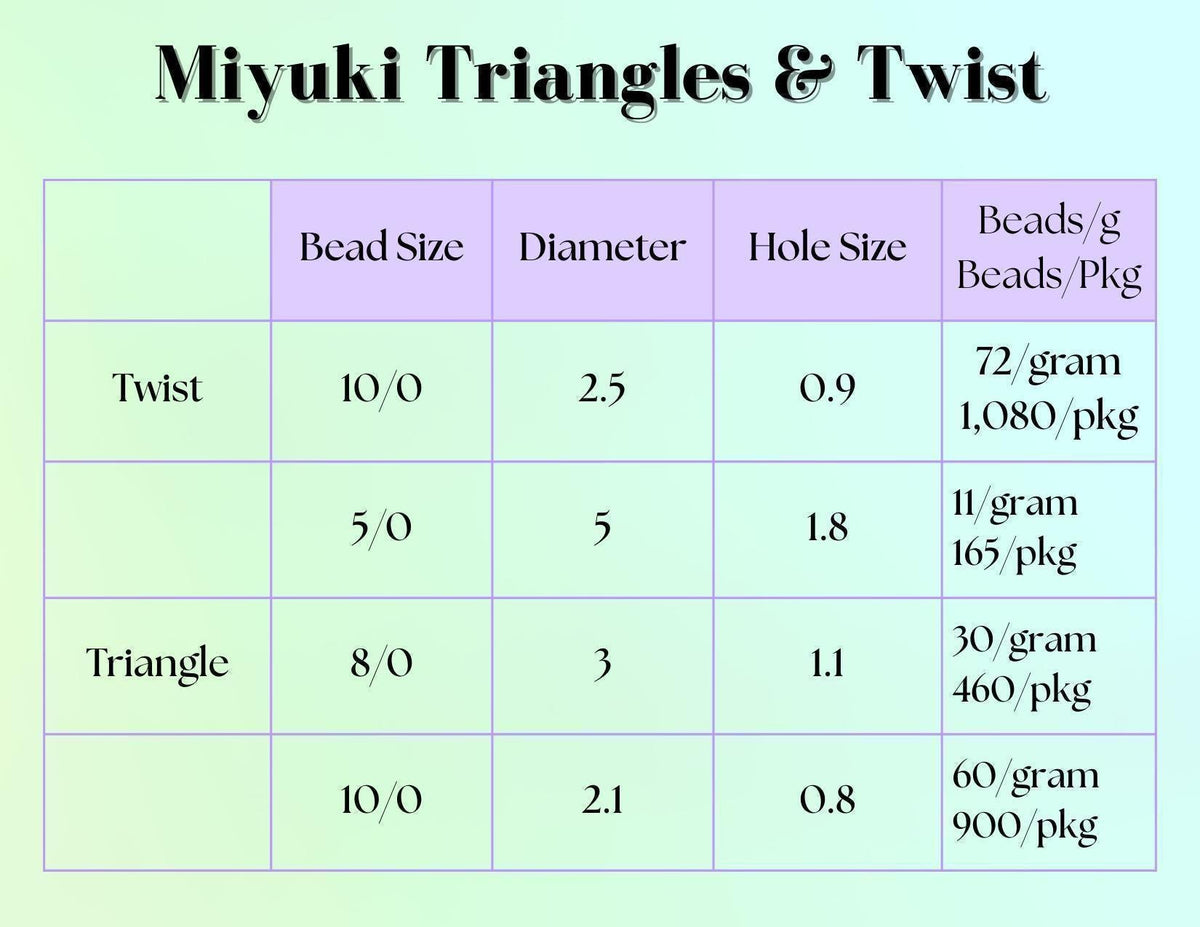 Miyuki Twist Bugle Beads, Light Gold Translucent Rainbow | Glass Seed Beads | Jewelry Making Supply