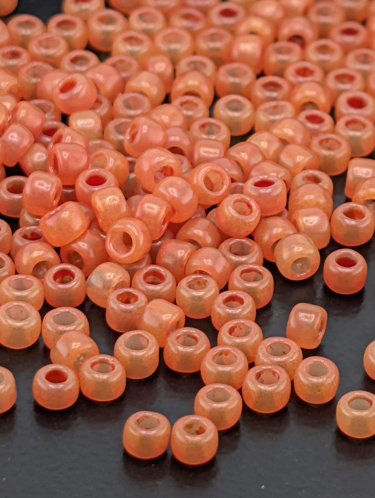 HYBRID ColorTrends: Milky - Flame Size 8/0 Toho Round 2.5" tube