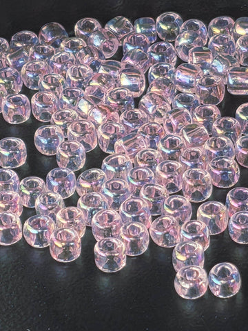 Ballerina Pink Beads, TOHO Round 6/0 | Glass Seed Beads | 2.5" Tube
