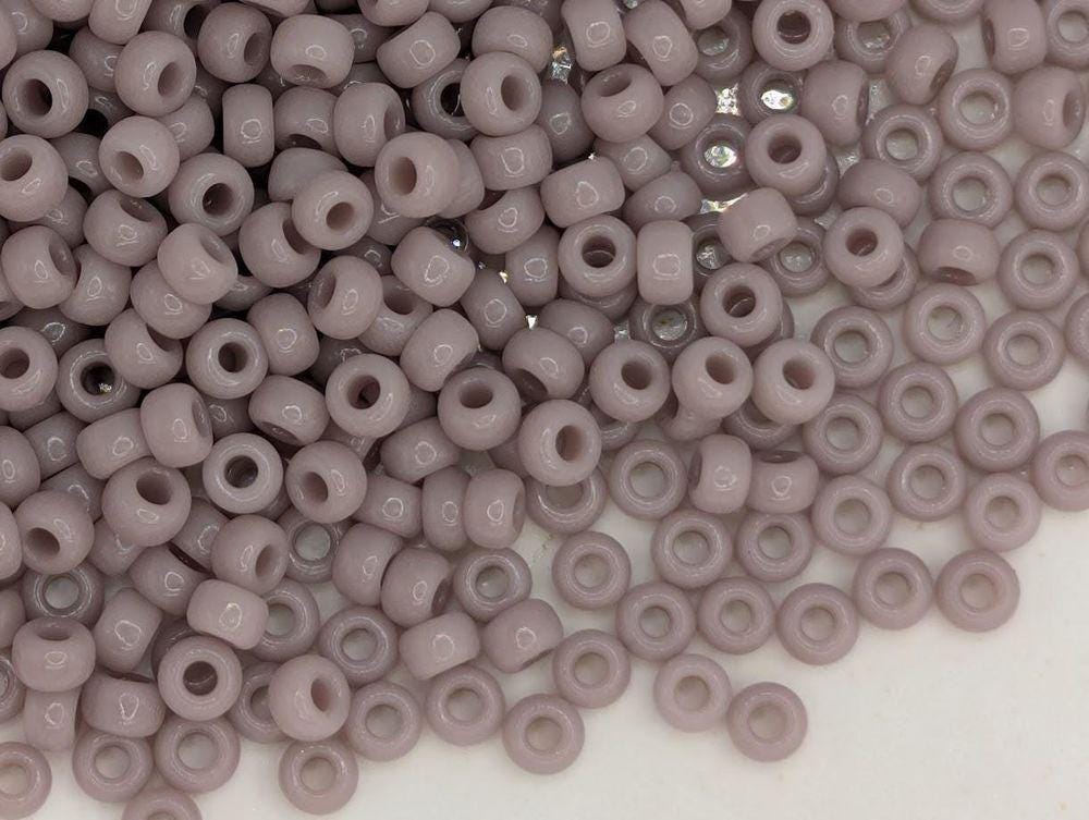 Miyuki Round Beads, Dusky Lavender Opaque | 11/0 | 20g Pack