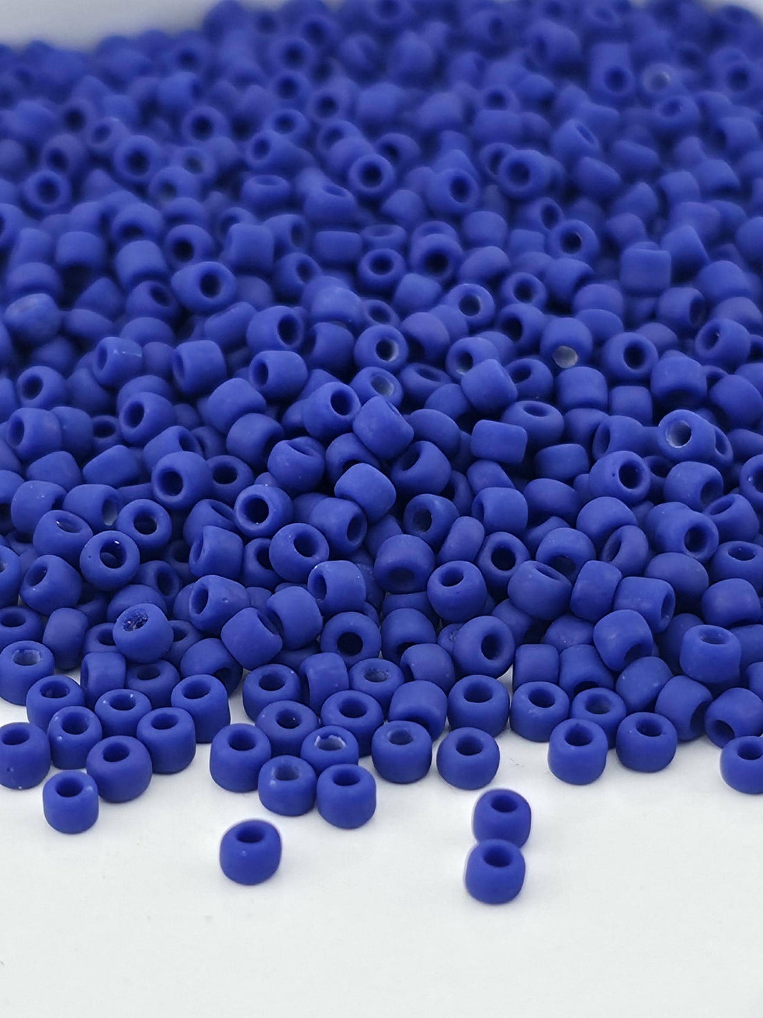 Matsuno Beads, Opaque Matte Navy | Japanese Seed | 11/0 Size