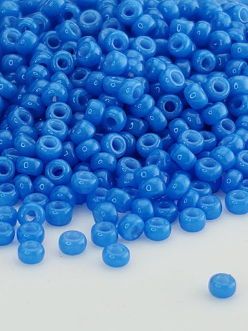 Cornflower Blue Duracoat Opaque Dyed | Miyuki Rocaille | 11/0 | 15g pkg