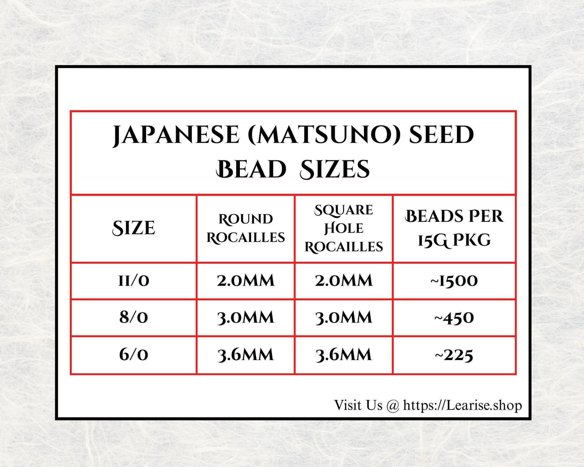 Matsuno Seed Beads Size 6: Opaque Iris Silver, 15g Approx 180 pcs