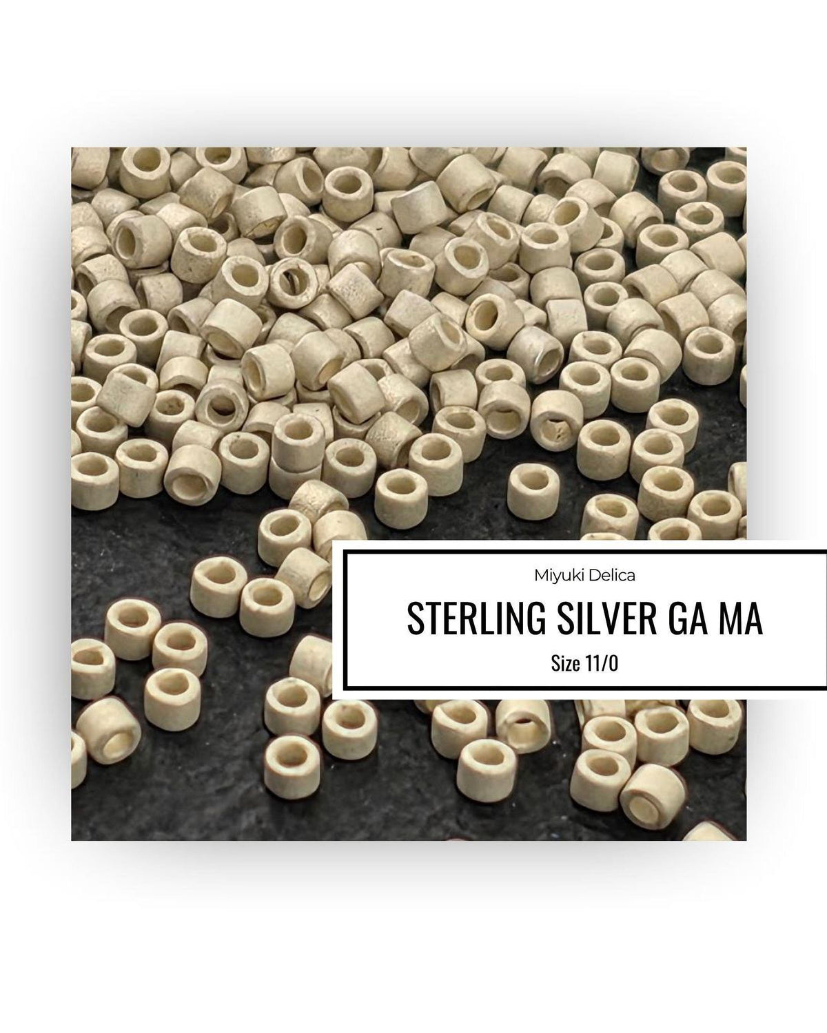 Miyuki Delica Seed Beads Plated Matte & Metallic