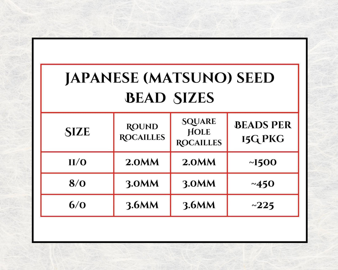Matsuno Round Beads, Opaque Brick Red | 11/0 | 15g Pack