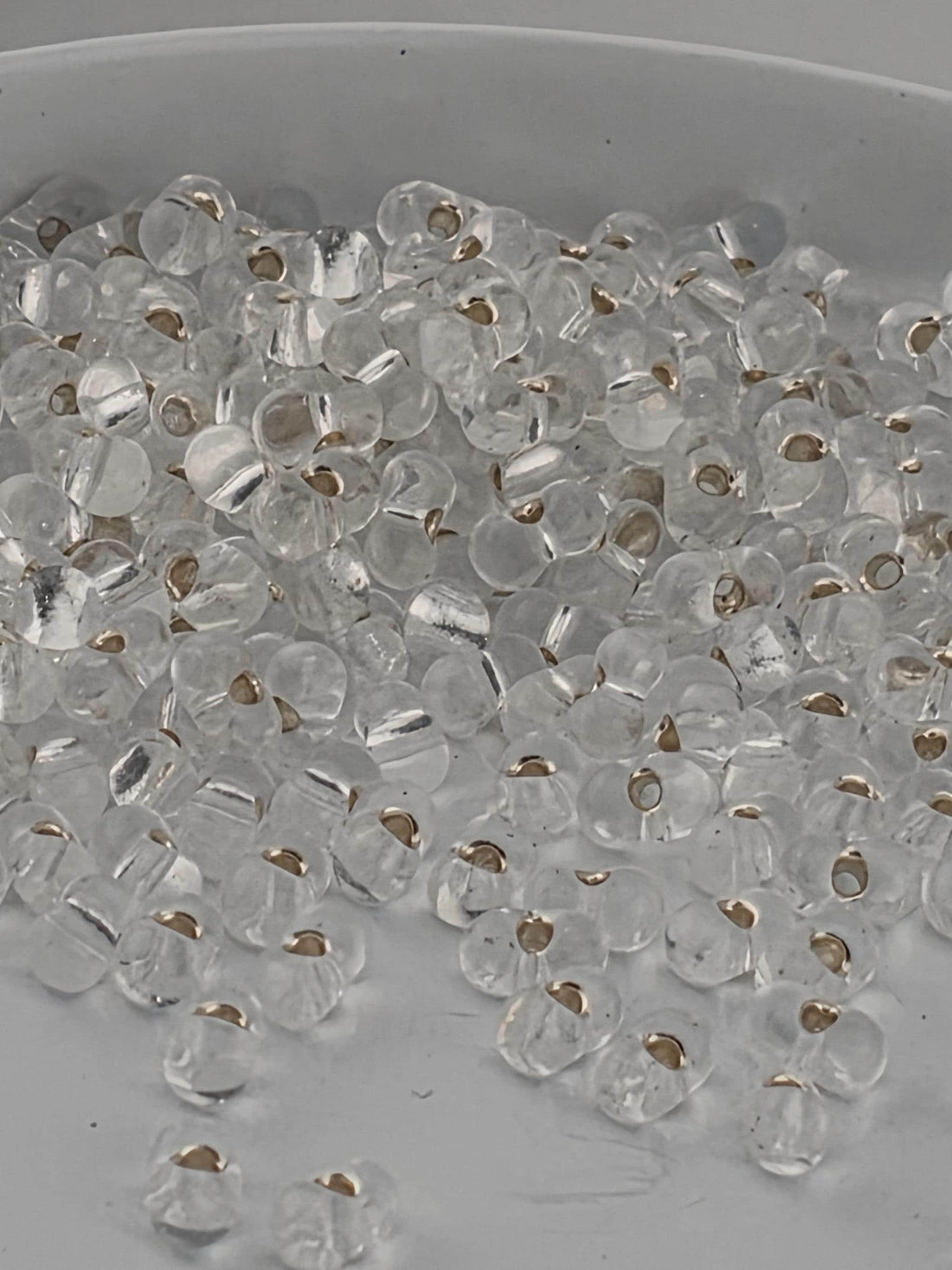Miyuki Berry Beads, Crystal Translucent Silver-Lined | 15g Pack