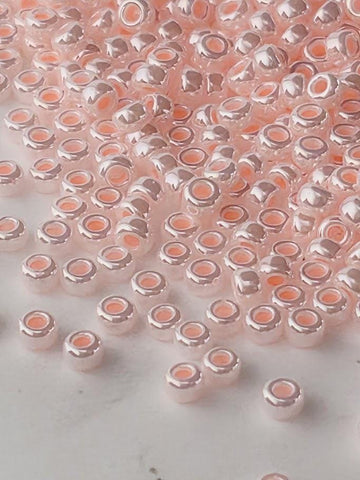 Light Pink Opaque Luster | Miyuki Rocaille | 11/0 | 15g pkg