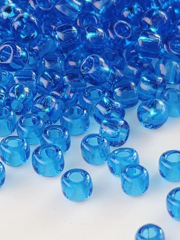 8280SB Transparent Turquoise Blue 8/0 Matsuno Seed Beads (15g, ~600 pcs)