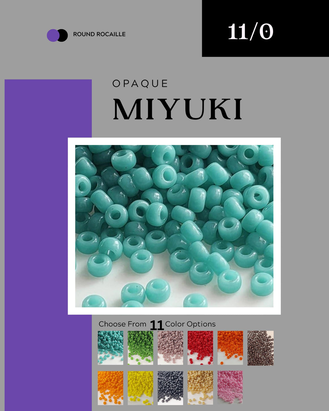 The image is a collage of various colored beads, including turquoise, green, and other colors, arranged in a visually appealing manner.
