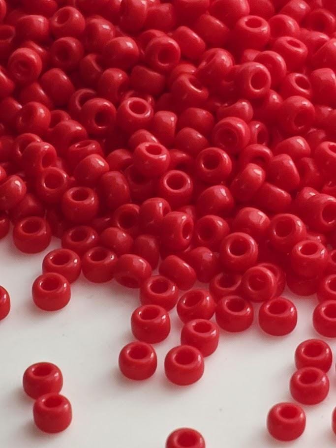 Dark Red Opaque | Miyuki Rocaille | 11/0 | 15g pkg