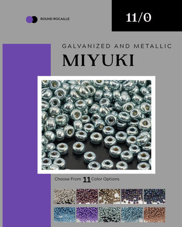 The image is a collage of various colored beads, including silver, metallic, and colorful beads, arranged in a visually appealing manner.
