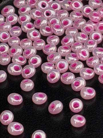 Toho Magatama Beads 3mm, Ceylon Fuchsia | Glass Seed Beads – Jewelry Making Supply