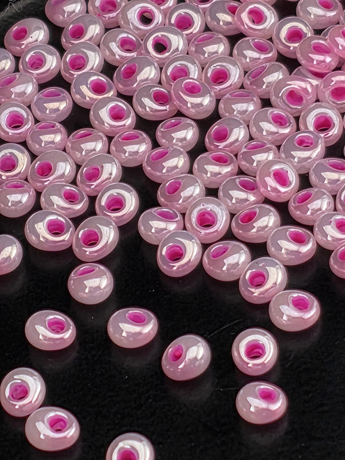 Toho Magatama Beads, Ceylon Fuchsia | 3mm | 7-8g (14g packs) Pack