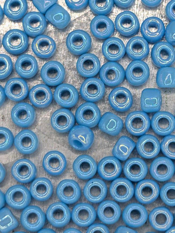 5029SB Opaque Rainbow Aqua 8/0 Matsuno Seed Beads (15g, ~600 pcs)