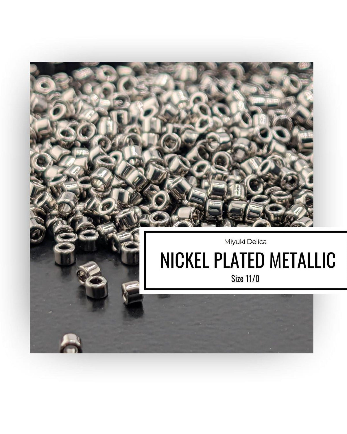 Miyuki Delica Seed Beads Plated Matte & Metallic