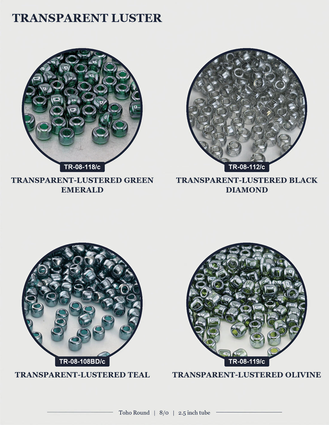 The image is a collage of various images of blue glass beads, with a focus on the color of the beads.