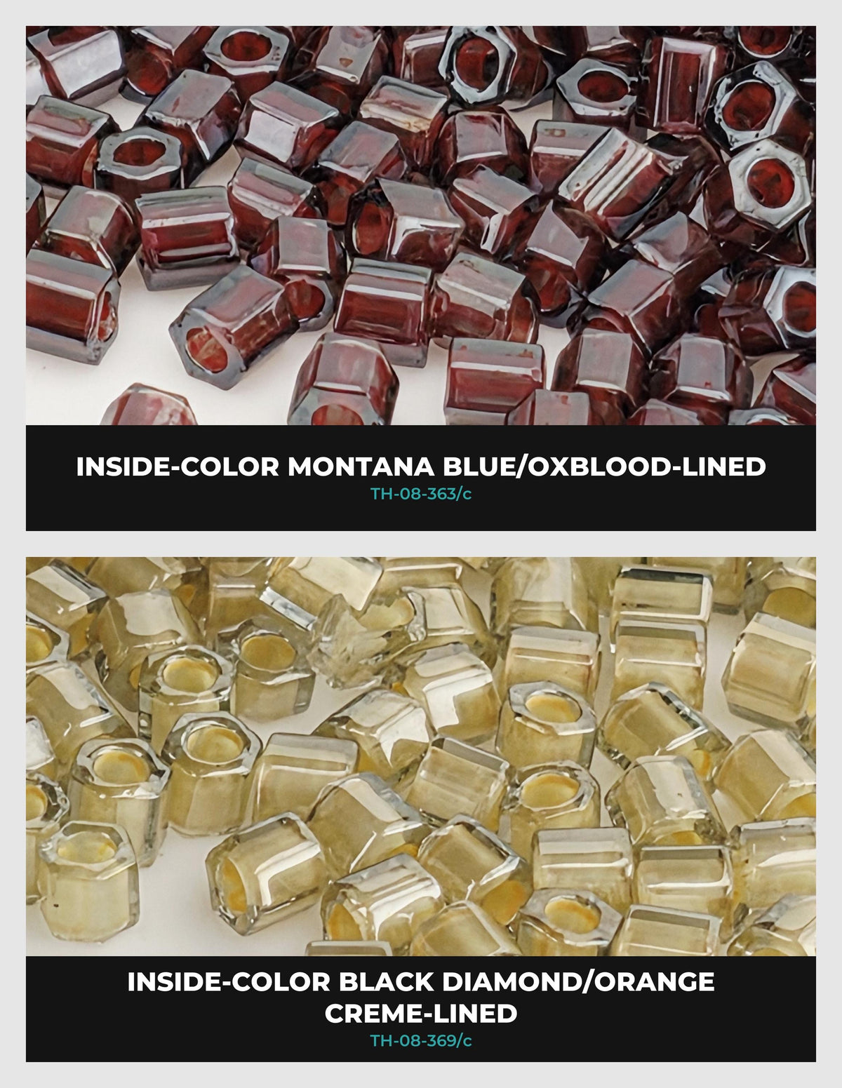 The image is a collage of two images showing different colors of gemstones. The top image displays a collection of red gemstones, while the bottom image shows a collection of yellow gemstones.