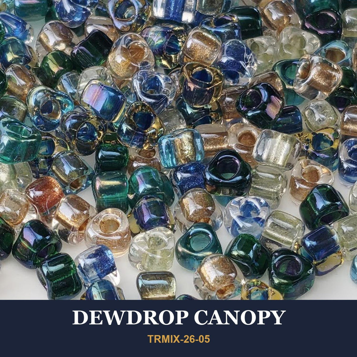 Miyuki Triangle Beads: Faceted Japanese Glass Mix | Peyote, Loom & Brick Stitch