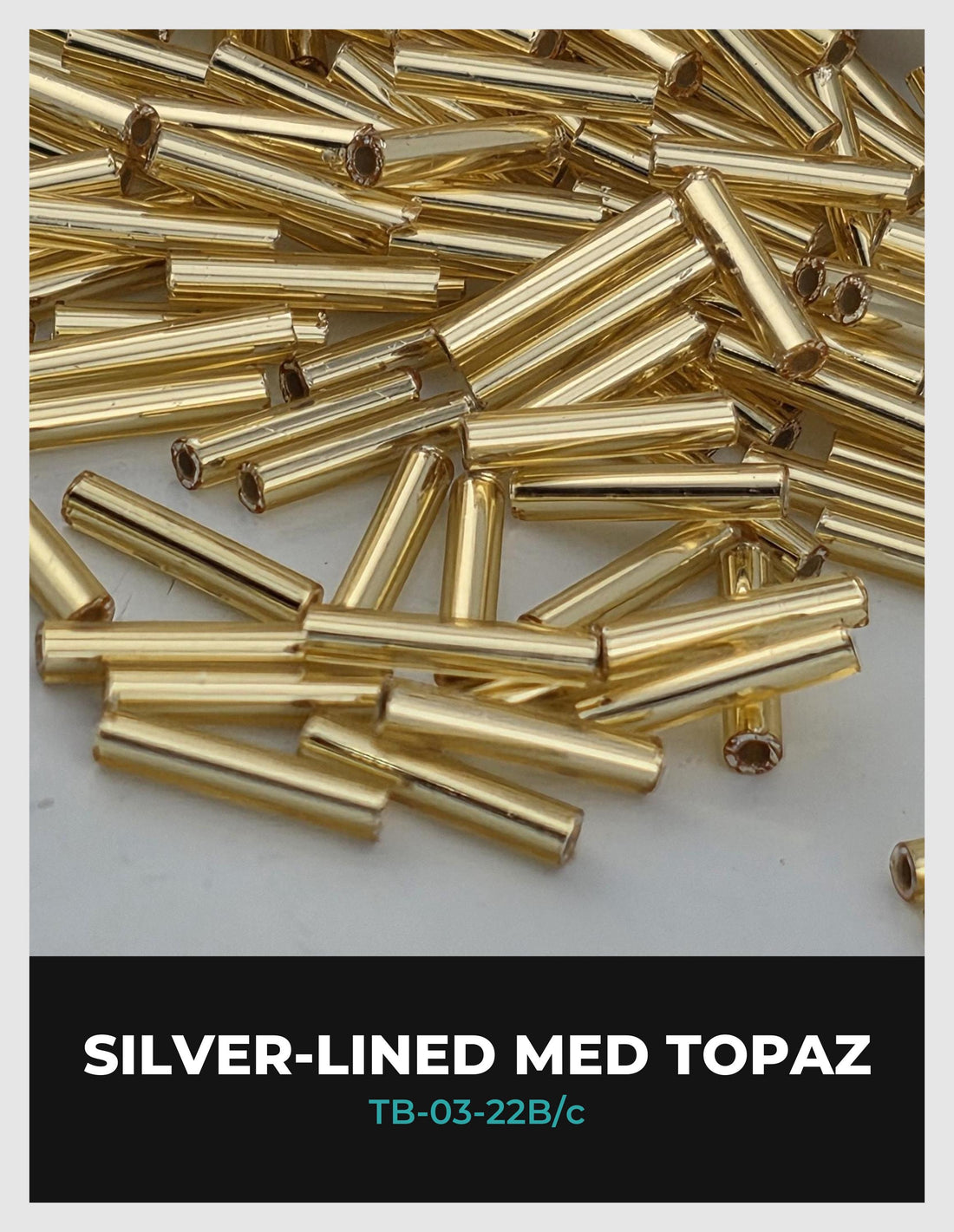 The image is a collage of four images, each depicting a different type of tube or bead, with the text "TOTO BUGLES" and "9mm" and "8-9G TUBES" indicating the sizes and types of the tubes shown.