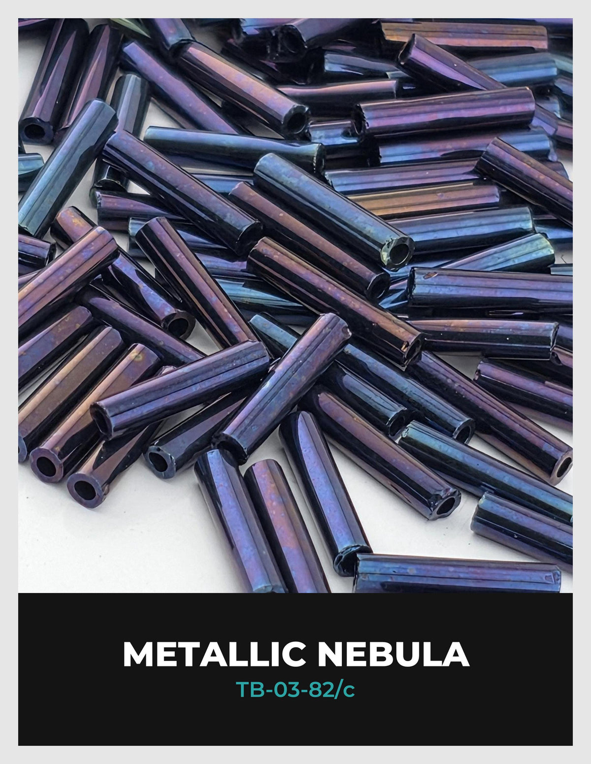 The image is a close-up of metallic nebulae, with various shades of blue and purple hues. The nebulae appear to be composed of small cylindrical tubes or rods, which are scattered across the frame. The image does not contain any text, and the focus is on the intricate details and colors of the nebulae.