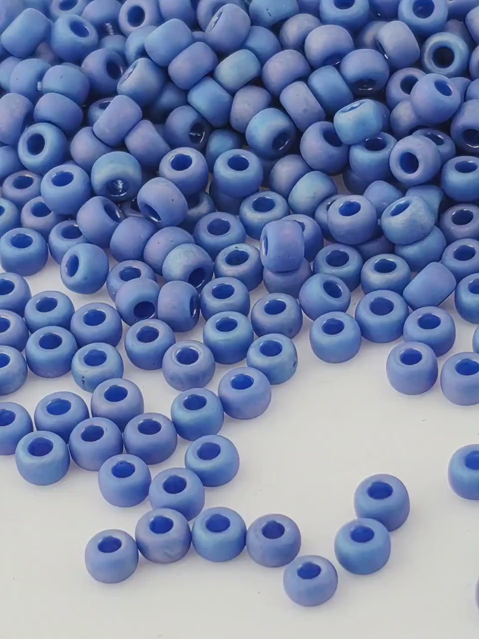 Miyuki Rocaille Size 8/0 | Matte Glazed Rainbow | 15g