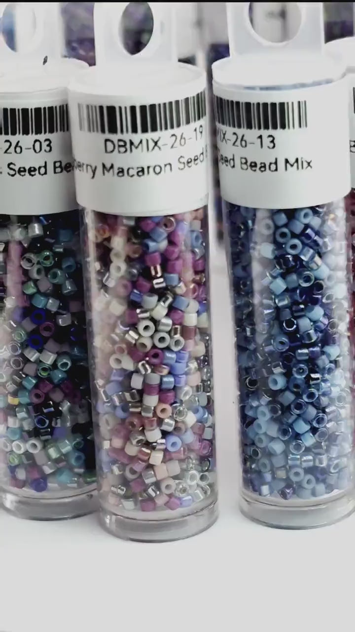 Miyuki Delica Curated Bead Mixes Select from 18 Individual or the 18 Color Collection