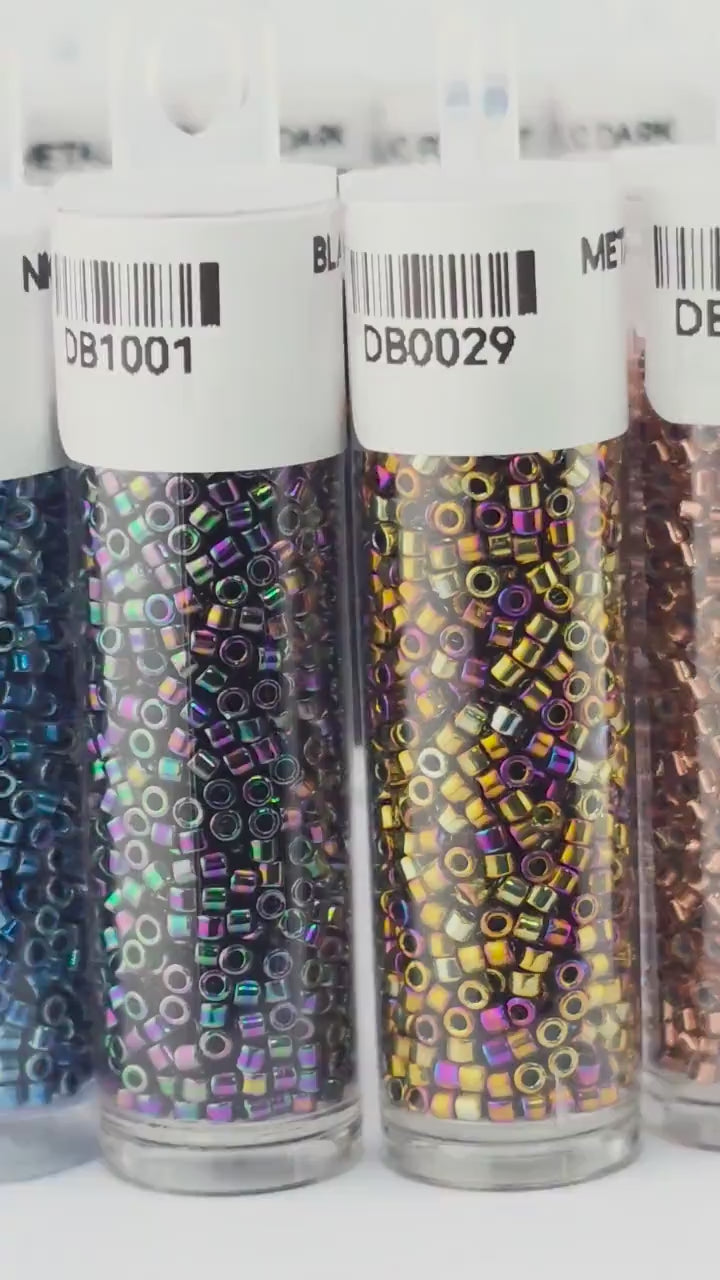 Miyuki Delica Metallic Iris Collection 11/0 7g
