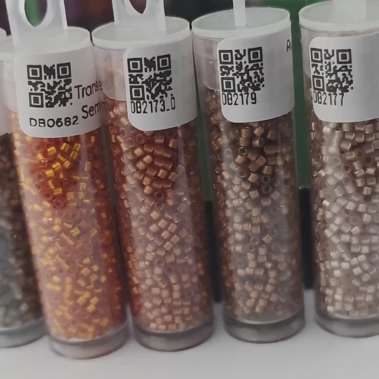 Matte and Semi-Matte Dyed Silver Lined Miyuki Delica Seed Bead | Size 11/0 | 7g | Japanese Seed Beads | Bead Weaving Embroidery Supply